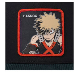 Бейсболка CAPSLAB арт. CL/MHA2/1/PCT/BAK My Hero Academia Bakugo (черный / темно-зеленый) фото 4