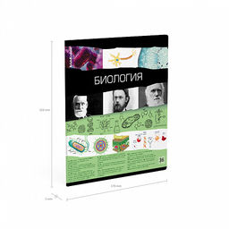 Цена за 5 шт. Тетрадь общая ученическая ErichKrause Timeline, Биология, 36 листов, клетка  фото 4