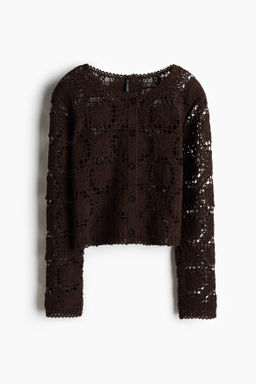 C?rdigan efecto crochet