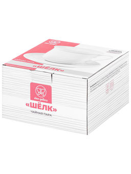 Чайная пара 2 пр. 450 мл 14*11*8,5 см Шелк, фарфор - Elan gallery фото 7