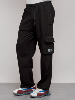 спортивные брюки 95%хлопок 5% эластан (двухслойная нить),Турция, черного цвета - Mtforce фото 21