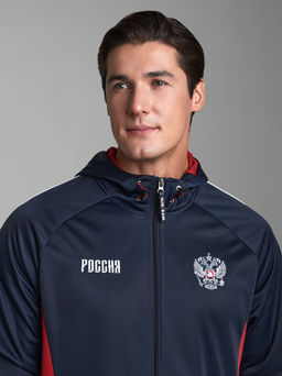 Спортивный костюм мужской RUSSIA 10M-RT-1636 - Addic фото 3