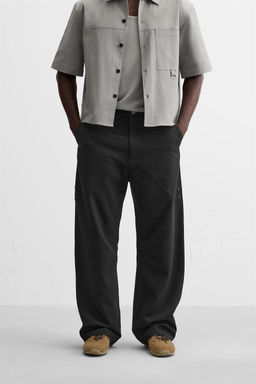 FLARED TROUSERS WITH SEAM DETAILS - Zara фото 2