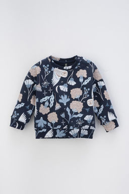 Crockid _ КР 302220/индиго,волшебные совы к419 джемпер для дев  фото 2