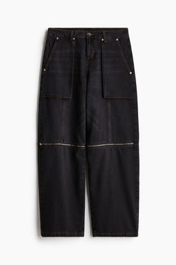 Barrel Low Cargo Jeans - H&m фото 5