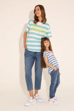 U. S. Polo Assn / Женская мятная футболка с круглым вырезом - U.s. polo assn фото 8