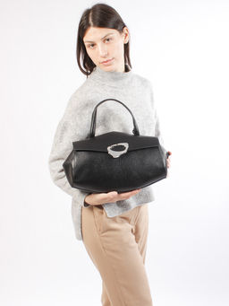 LACCOMA сумка Y2386-черный натуральная кожа