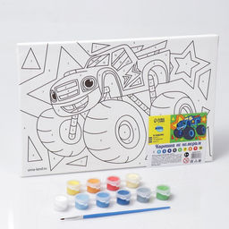 Картина по номерам Быстрый джип 20х30 см - Школа талантов фото 3