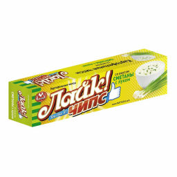 40 г Лайк (ЧИПСЫ) со вкусом СМЕТАНЫ и ЛУКА чипсы картофельные вес 40 г (Матяш)