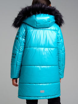 В наличии. Пальто зимнее для девочки PlayToday  фото 6