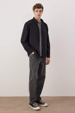 TRENDYOL MAN Haki Unisex Regular Fit %100 Pamuklu Keten Gorunumlu Fit Gomlek TMNSS23GO00099 - Trendyolmilla фото 48