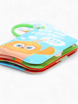 Книжка - игрушка для игры в ванне «Кто как говорит?», ЦЫП-ЦЫП