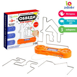 Развивающая игра Обведи и не задень