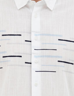 Lacivert Slim Fit Uzun Kollu G_mlek