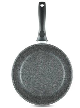 Сковорода Готовить легко Stone Gray несъемная ручка, 22 см - Нева металл посуда фото 2
