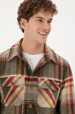 Мужская куртка цвета хаки Неожиданная скидка в корзине - U.s. polo assn фото 2