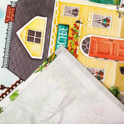 Полотенце кухонное Любимый дом 40х73 см, 100% хлопок, саржа 190 гр/м2 - Этель фото 4