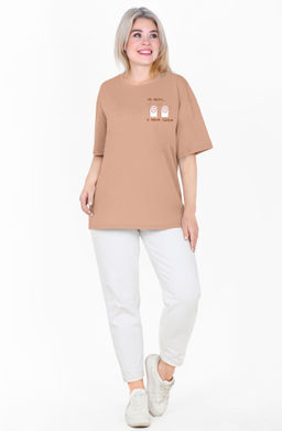 Футболка Эйла Ф-132Б (42-62) кулирка - Лотос фото 22