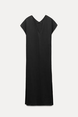 WASHED MIDI DRESS - Zara фото 5