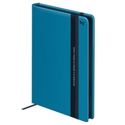 Ежедневник BG недатир. А5 136л. "Monochrome. Cosmic" (DuA5_66879) изумрудный, на резинке, soft-touch