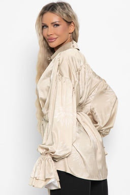 Блуза Присцилла (бежевая) Б14951-5М