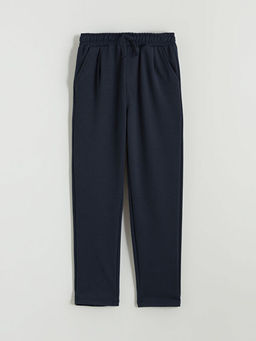 Beli Lastikli Pileli Erkek ?ocuk Pantolon