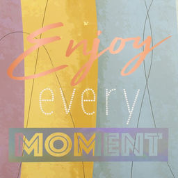 Пакет подарочный ламинированный, упаковка, тиснение, «Лови момент», 25×30.5×12.5 см