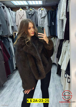 Эко-шуба из искусственного меха