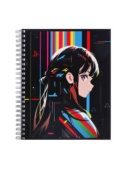 Набор тетрадей Calligrata «Аниме. Яркий стиль», 3 штуки, 96 листов, на гребне, обложка из мелованного картона