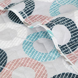 АРТ 048 Покрывало (микрофайбер) 180*210 "Круги"