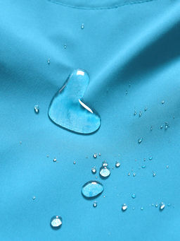 Парка зимняя подростковая для мальчика с капюшоном и мехом голубого цвета 9537Gl - Valianly фото 23