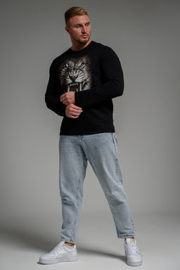 8514/1 Футболка с длинным рукавом мужская