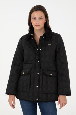 Женское черное пальто Неожиданная скидка в корзине - U.s. polo assn фото 3