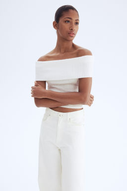 Top off-the-shoulder - H&m фото 5