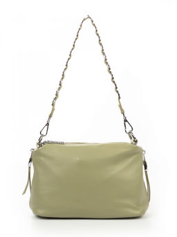 LACCOMA сумка АС0749Ш-зеленый натуральная кожа хлопок
