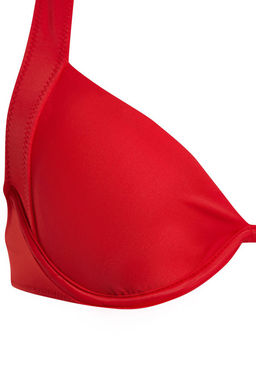 TRENDYOLMILLA Siyah Balkonet Ters V Balenli Bikini Ustu TBESS24BU00159  фото 7