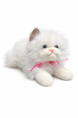 Кошечка лежачая пушистая 40см (Белоруссия) муз.