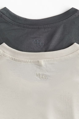 Pack de 2 camisetas de deporte en DryMove - H&m фото 2