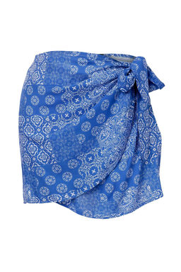 Mavi-_ok Renkli Etnik K_sa / Mini Dokuma 100% Polyester/Pamuk Etek TBESS26ET00020 - Trendyolmilla фото 4