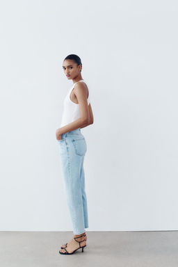 Z1975 MOM-FIT HIGH-WAIST JEANS - Zara фото 21