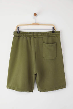 Trendyolmilla Man Yesil Oversize/Genis Kesim Dikis Detayl? Sort & Bermuda TMNSS25SR00057  фото 9