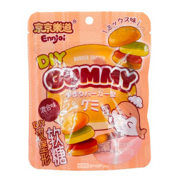 Желейные конфеты в форме бургера DIY Burger Shaped Gummy Ennjoi Guandong Lefen, Китай, 50 г
