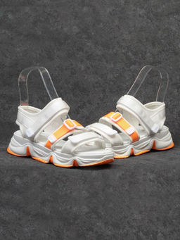 08-PED76-5 WHITE Босоножки (текстиль, стелька текстиль)