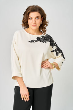 Блуза Rumoda 2277 молочный дл. р.
