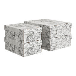 Набор коробов картонных 2 шт., 25*33*9 см, EXPEDITION, шт