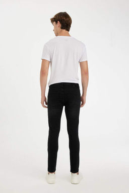 Джинсовые брюки скинни Carlo очень узкого кроя с нормальной талией и очень узкими штанинами - Defacto фото 6