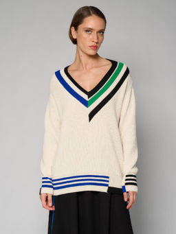 Пуловер женский 12411-53023 white - Eleganzza фото 2