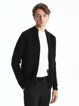 Standart Kal?p Dik Yaka Erkek Triko H?rka