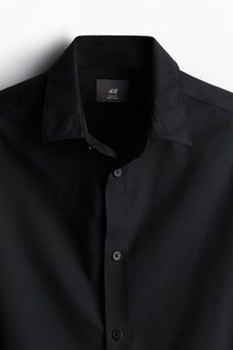 Camisa de facil planchado Slim Fit - H&m фото 7