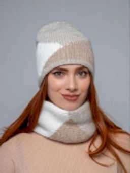 Комплект Герда (шапка + баф) - Tamasha фото 2